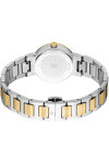 ROBERTO CAVALLI Glam Crystals Two Tone Stainless Steel Bracelet