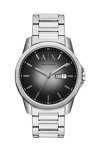 ARMANI EXCHANGE Silver Stainless Steel Bracelet