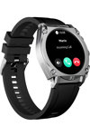 POLICE My.Avatar Smartwatch Black Silicone Strap