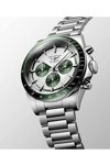 LONGINES Conquest Automatic Chronograph Silver Stainless Steel Bracelet