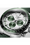 LONGINES Conquest Automatic Chronograph Green Rubber Strap