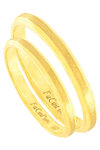 9ct Gold Wedding Rings by FaCaD’oro