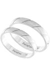 9ct White Gold Wedding Rings by FaCaD’oro