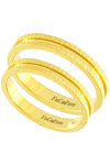 9ct Gold Wedding Rings by FaCaD’oro