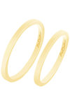 9ct Gold Wedding Rings by FaCaD’oro