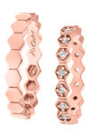 9ct Rose Gold Wedding Rings by FaCaD’oro