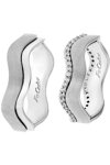 9ct White Gold Wedding Rings by FaCaD’oro