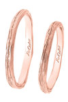 9ct Rose Gold Wedding Rings by FaCaD’oro