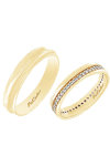 9ct Gold Wedding Rings by FaCaD’oro