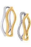 9ct Gold and White Gold Wedding Rings by FaCaD’oro