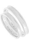 9ct White Gold Wedding Rings by FaCaD’oro