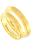 9ct Gold Wedding Rings by FaCaD’oro