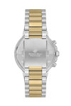 BEVERLY HILLS POLO CLUB Dual Time Two Tone Stainless Steel Bracelet