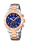 FESTINA Crystals Chronograph Two Tone Stainless Steel Bracelet