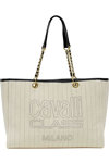 CAVALLI CLASS Vale Canvas Shopper Handbag