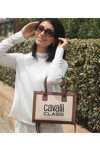 Γυναικεία τσάντα CAVALLI CLASS Elisa Shopper Handbag από συνθετικό δέρμα