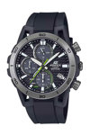 CASIO Edifice Solar Chronograph Black Plastic Strap