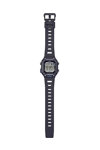 CASIO Collection Dual Time Chronograph Black Plastic Strap