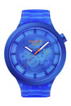 SWATCH Big Bold Colors Of Joy Blue Biosourced Bracelet