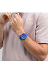 SWATCH Big Bold Colors Of Joy Blue Biosourced Bracelet