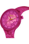 SWATCH Big Bold Colors Of Joy Pink Biosourced Bracelet