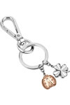 MORELLATO Lucky Clover & Ladybug Stainless Steel Keyring