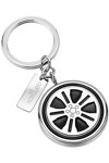 MORELLATO Corsa Steering Wheel Stainless Steel Keyring