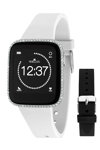 MORELLATO M-01 Crystals Smartwatch White Plastic Strap Gift Set