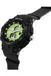 SECTOR EX-09 Dual Time Chronograph Black Plastic Strap