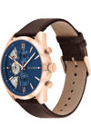 TOMMY HILFIGER Dressed Up Brown Leather Strap