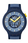 SWATCH Essentials Below The Horizon Two Tone Silicone Strap