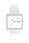 SWATCH Essentials What If All White Biosourced Strap