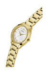 GUESS Charlotte Crystals Gold Stainless Steel Bracelet