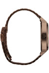 NIXON Time Teller Solar Brown Stainless Steel Bracelet