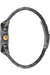 LEE COOPER Dual Time Black Metallic Bracelet