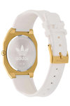 ADIDAS ORIGINALS City Tech Thin White Silicone Strap