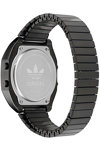 ADIDAS ORIGINALS Digital Two Chronograph Black Stainless Steel Bracelet