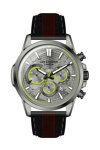 LEE COOPER Chronograph Two Tone Leather Strap