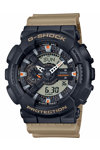 G-SHOCK Dual Time Chronograph Beige Rubber Strap