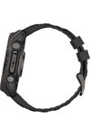 GARMIN Fenix 8 51mm AMOLED Sapphire Titanium Carb Gray with Black Silicone Band