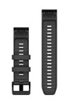 GARMIN QuickFit 22 Graphite Silicone Band