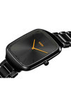 RADO True Square Thinline Black Ceramic Bracelet (R27054162)