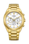 CITIZEN Eco-Drive Chronograph Gold Stainless Steel Bracelet