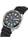 NAUTICA Vintage Solar Black Silicone Strap