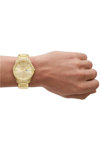 ARMANI EXCHANGE Banks Gold Stainless Steel Bracelet