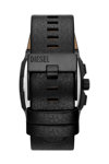 DIESEL Cliffhanger Chronograph Black Leather Strap