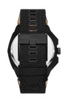 DIESEL Framed Solar Black Fabric Strap