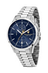 MASERATI Sorpasso Chronograph Silver Stainless Steel Bracelet