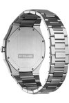 D1 MILANO Ultra Thin Silver Stainless Steel Bracelet