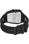 POLICE Tough Gear Black Silicone Strap